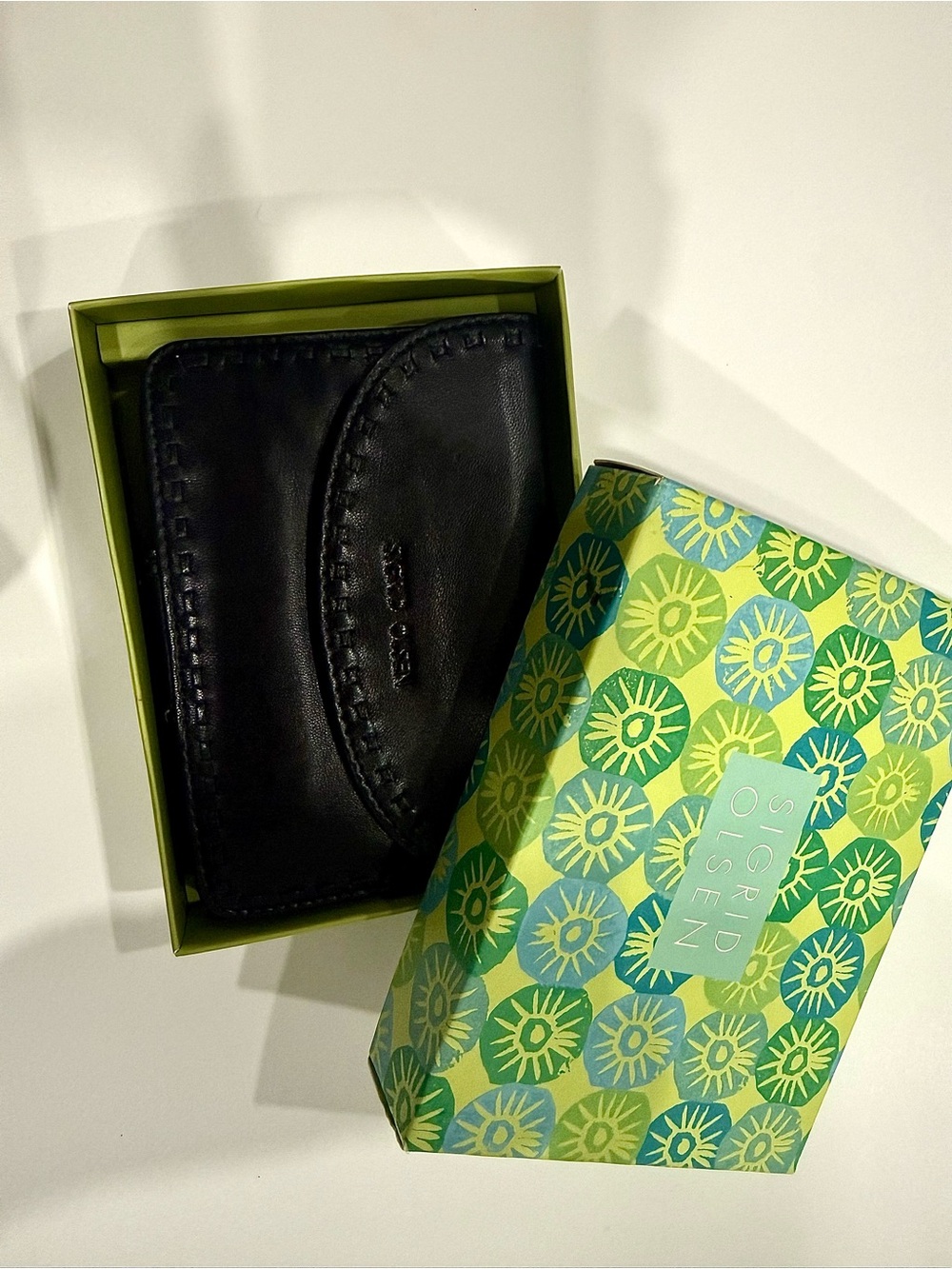 Sigrid Olsen Black Leather Wallet